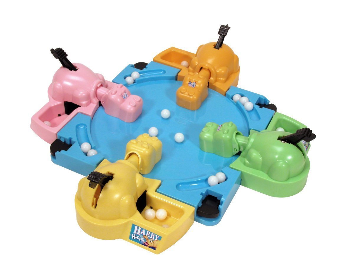 Hasbro Gaming Hungry Hungry Hippos masa oyunu (ambalaj değişebilir